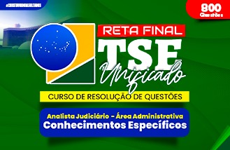 RETA FINAL TSE - ANALISTA JUD - REA ADMINISTRATIVA